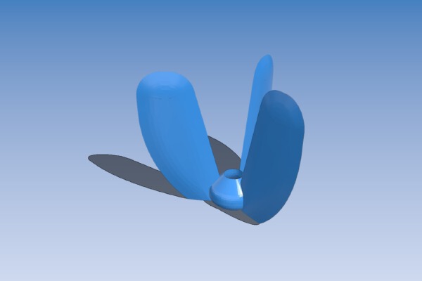 Bottle rocket fins | 3d print model