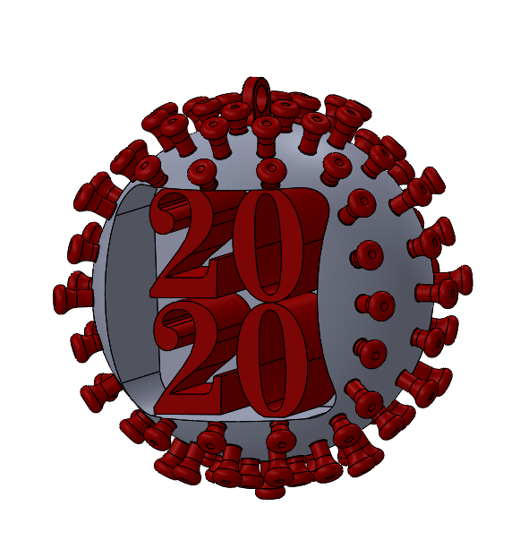 COVID-19 2020 ornament