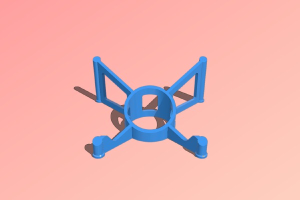 Tablet Stand - Modern style iPad _ Tablet stand for use on a desk | 3d print model
