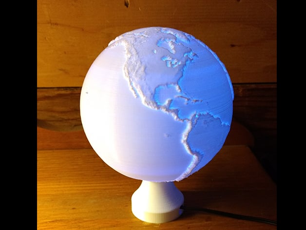 Globe Lamp - Earth