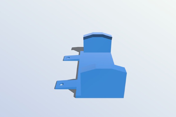 RC Power Switch Mount | 3d print model