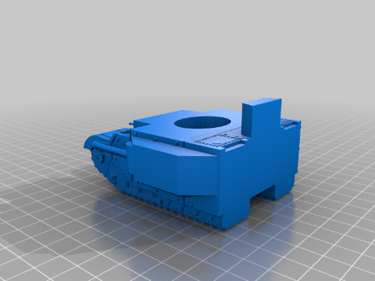 The Land Battleship: Cabbage Stomper | 3d print model