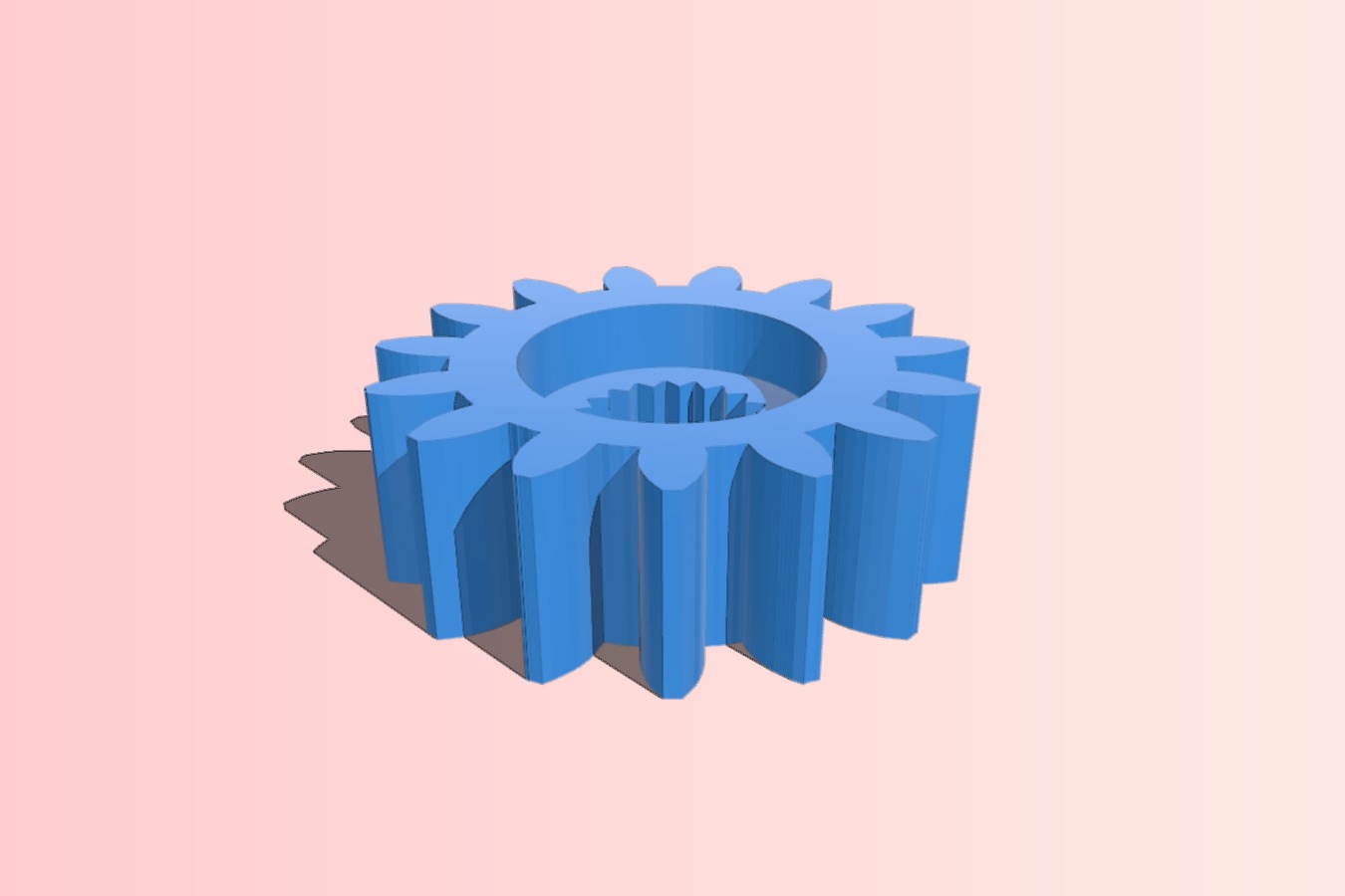 Attachable gear for 9g servo gripper