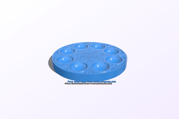 Easter tray | 3d print model