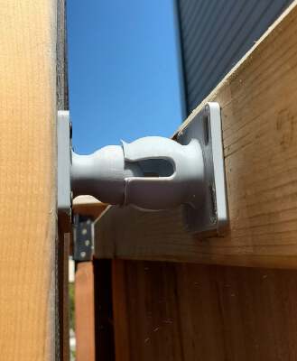 Door Holder (Ball and Socket) | 3d print model