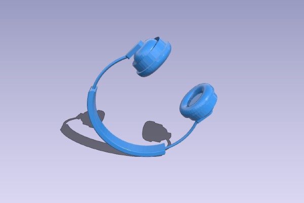 Designer Headphones | 3d print model