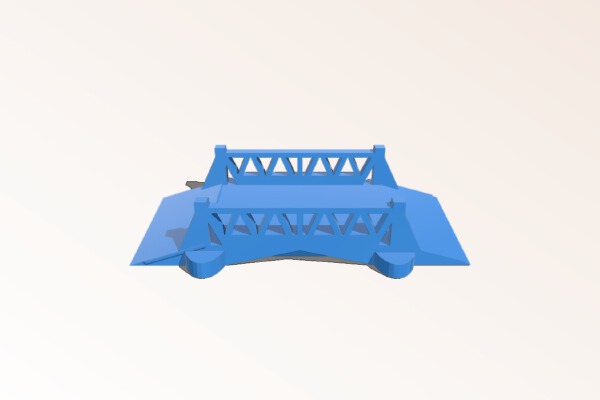 Memoir 44 bridge version 2 | 3d print model