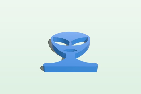 Alien EarPhone Holder_Tidy_WrapAround | 3d print model