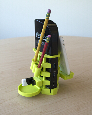 Modular desktop battlestation for UD-3900 | 3d print model
