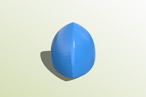 Symmetric Spheroform Tetrahedron | 3d print model