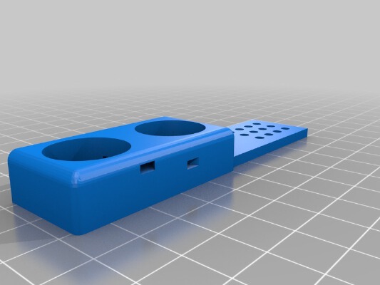 SR04 and SRF05 sonar holder | 3d print model