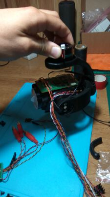3 axis gimbal for sony fcb eh6300 encoders | 3d print model