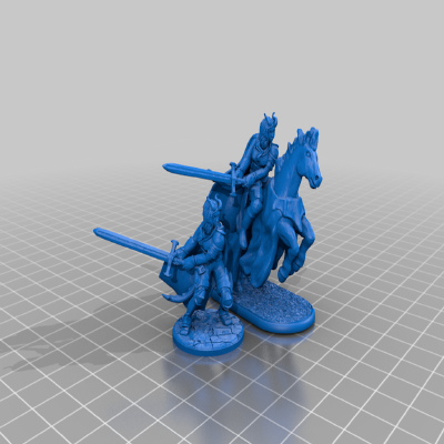 Female Tiefling | 3d print model