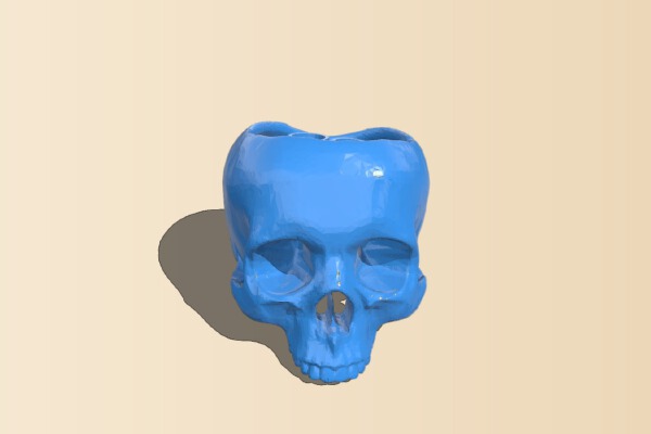 Skull makeup stand | 3d print model