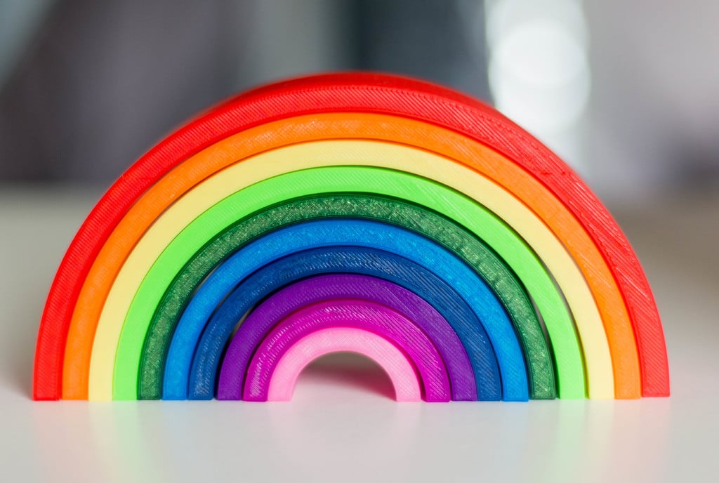 Rainbow Stacker Toy