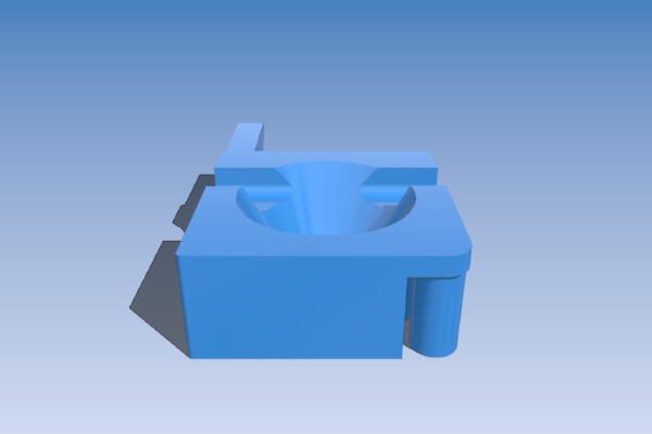Prusa Ikea LACK enclosure - slotted hinged bottom corners | 3d print model