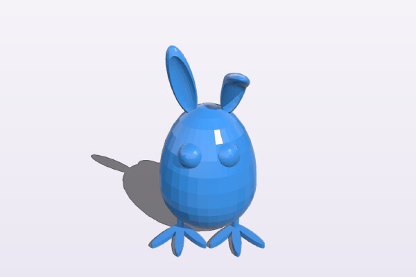 Bunny Egg | 3d print model