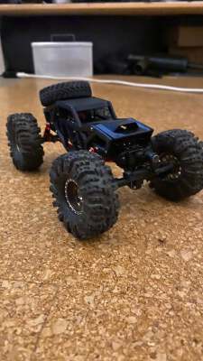 SCX24 custom rock bouncer chassis | 3d print model