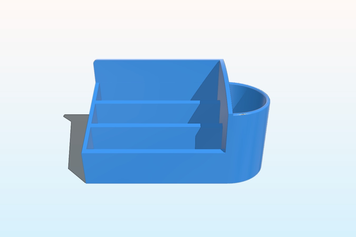 Post-it & pen holder