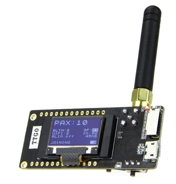 LoRa GPS lost model finder - the receiver in your hand