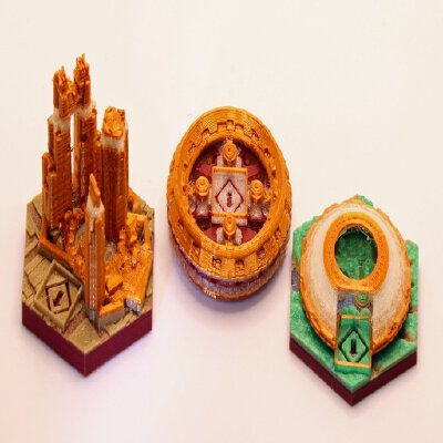 RifRaf Terraforming Mars Turmoil Tiles | 3d print model