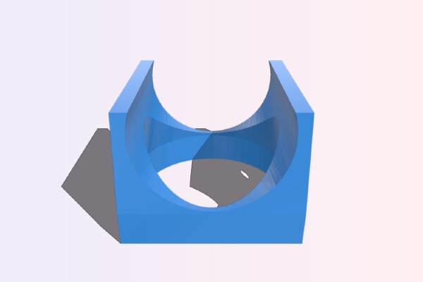 Fan mount geeetech metal extruder | 3d print model