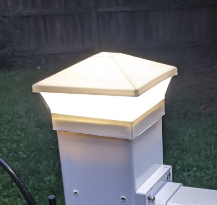 Deck Post Light | 3d print model