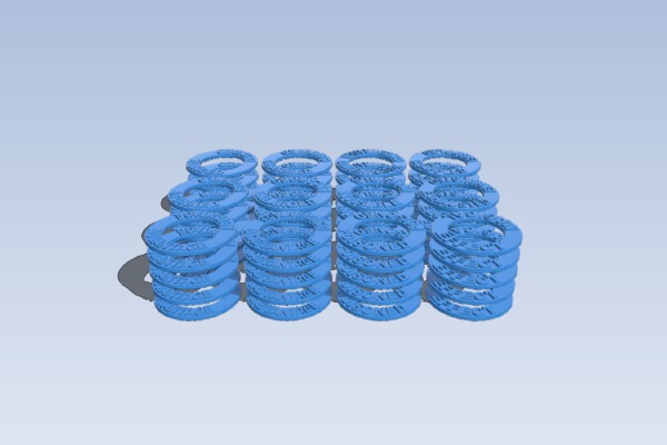 DND Condition Rings (Double Sided, Optimized for Resin Printing) | 3d print model