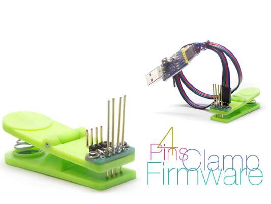 Clamp for firmware controllers 4 pins | 3d print model