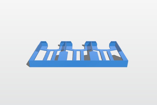 Imperial Assault Big Card organizer (green sleeved) | 3d print model