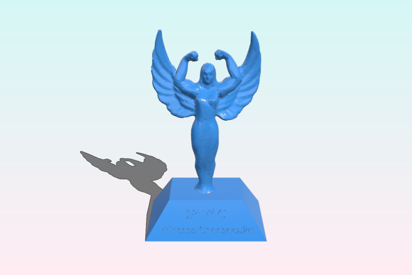 My Customized Beefy Trophy + Blender Bake Tutorial