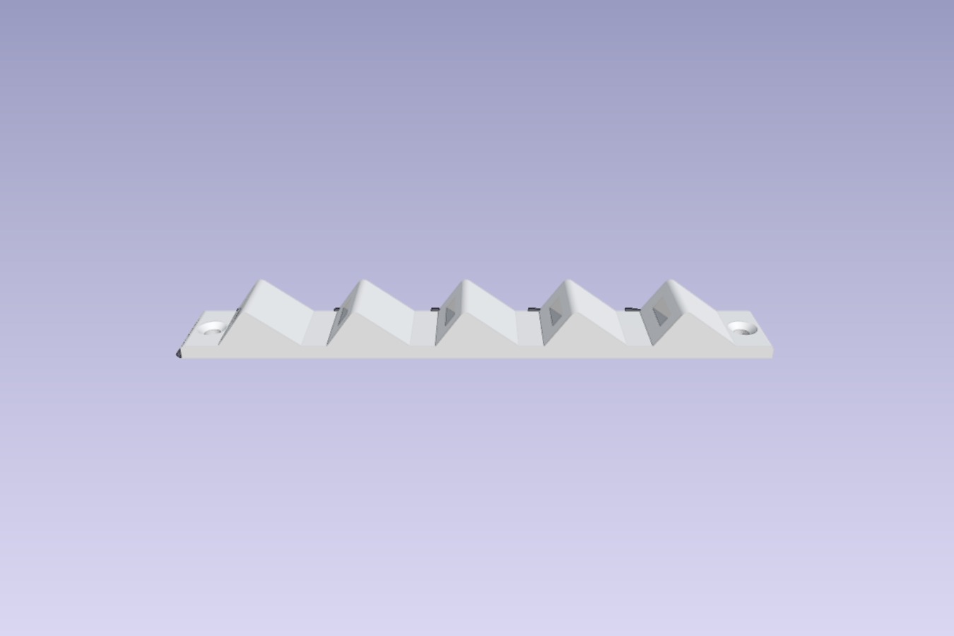 USB (5x) holder _ wall mount