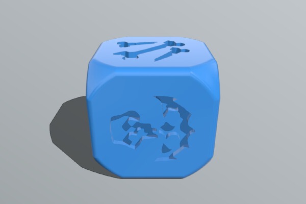 Dice - Sea of Thieves Roleplaying Game - Boardgame | 3d print model