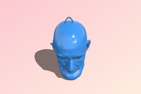 Abraham Lincoln Christmas Ornament | 3d print model