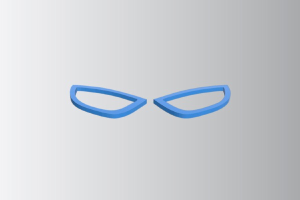 spiderman lenses | 3d print model