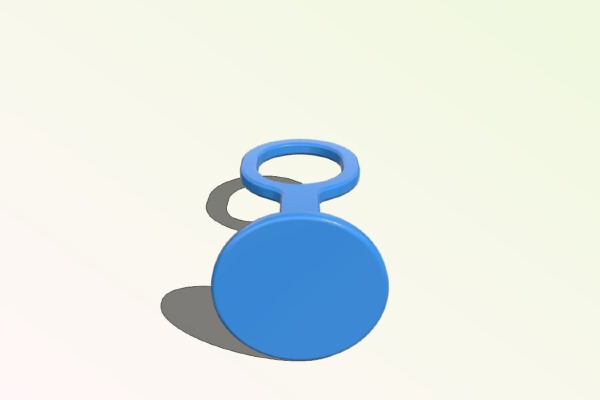 Bike Helmet Lock | 3d print model
