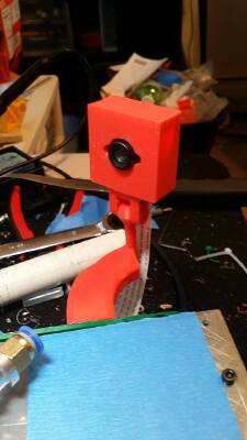 JON printed X axis extention PII Camera Mount | 3d print model