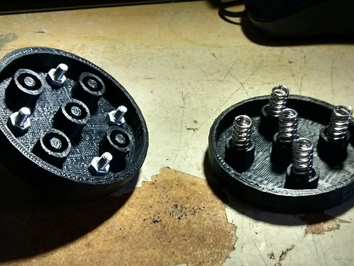 CTC Printer - Spring based anti-vibration feet