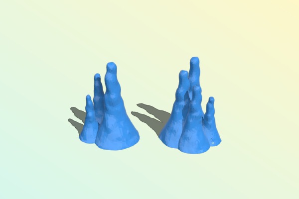 DND Stalagmites | 3d print model