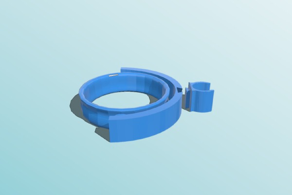 Cup Holder for wheelchair or Walker | 3d print model