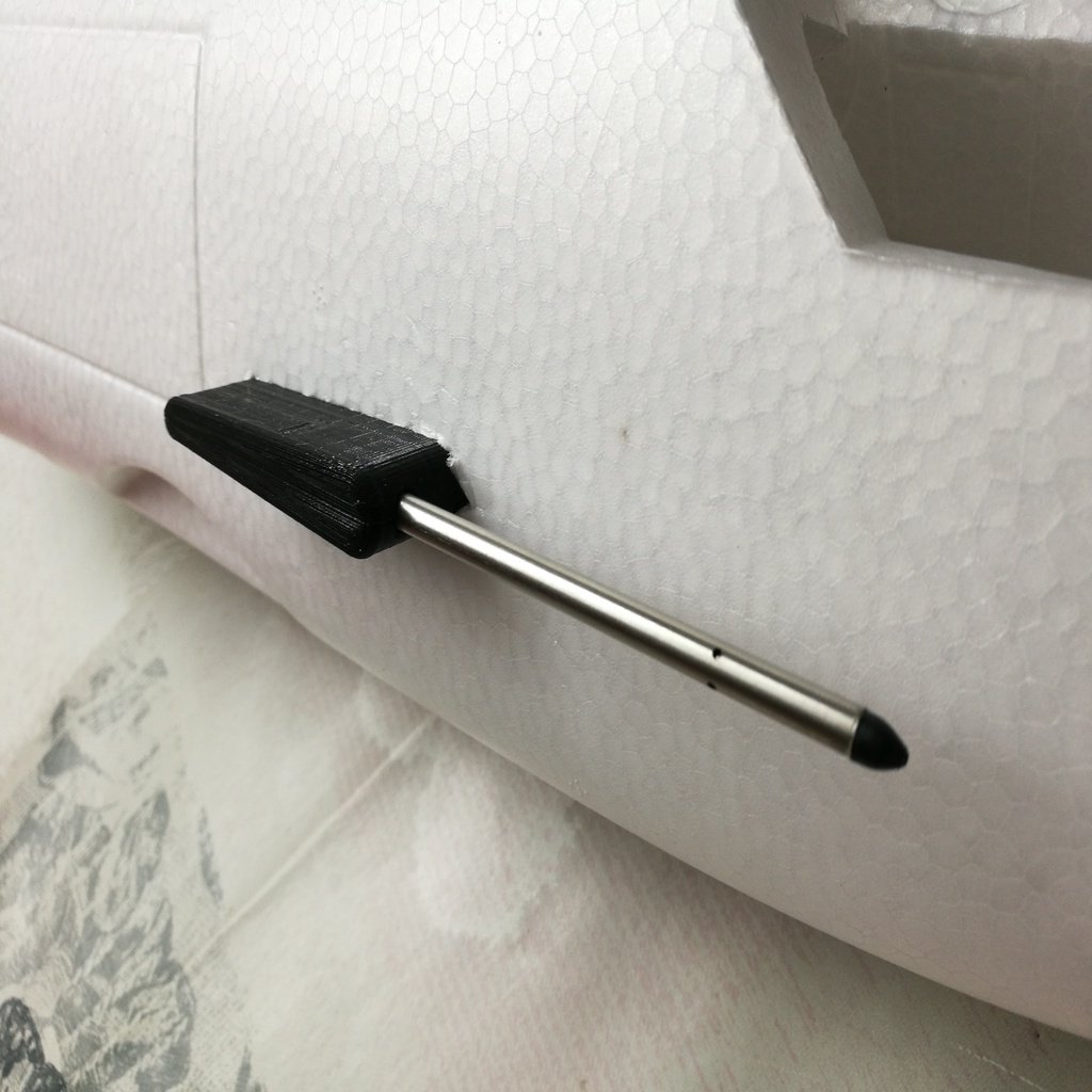 Pitot tube holder (Air speed sensor) from Matek