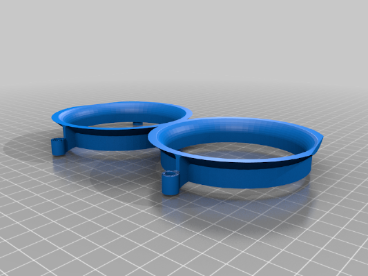 Shendrone Squirt v2 Slammed Ducts w_ Various Height Offset | 3d print model