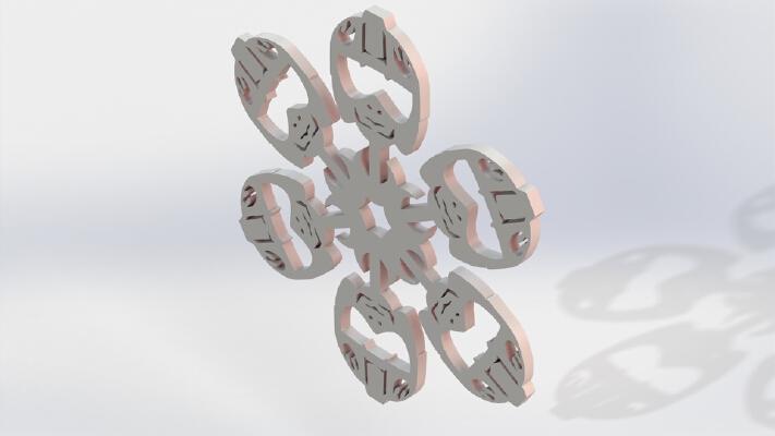 Star Wars Snowflakes (Collection) | 3d print model