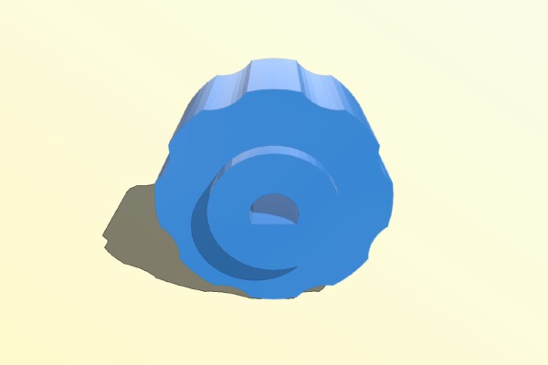 Knob for Frigidaire washer or dryer | 3d print model