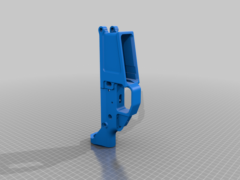 Fosscad AR10 upper