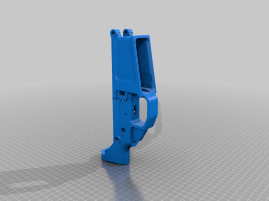 Fosscad AR10 upper | 3d print model