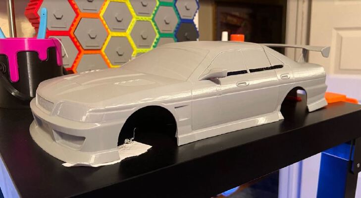 Nissan Laurel C35 for 1_10 Chassis | 3d print model