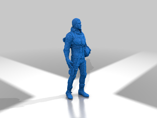 Sci-Fi Pilot | 3d print model