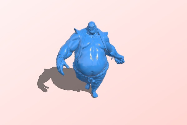 Big Guy Statue | 3d print model