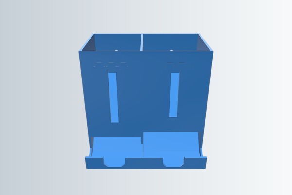 (Wall Mount) Battery Dispenser Battery Holder Wall Mount Version | 3d print model